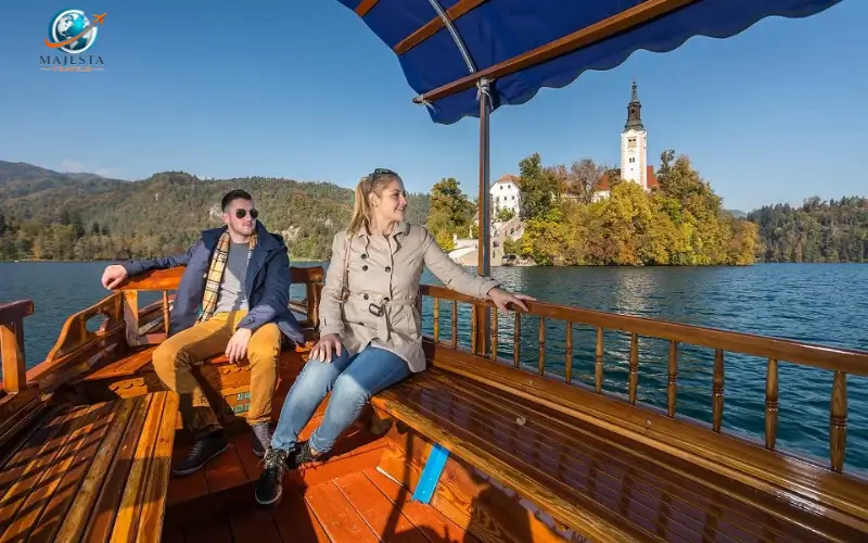 Ride a Traditional Pletna Boat