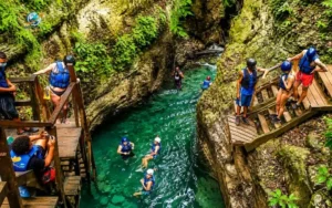 Explore the 27 Waterfalls of Damajagua