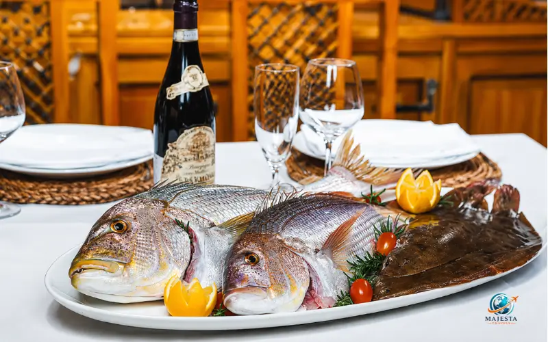 Fresh Adriatic seafood