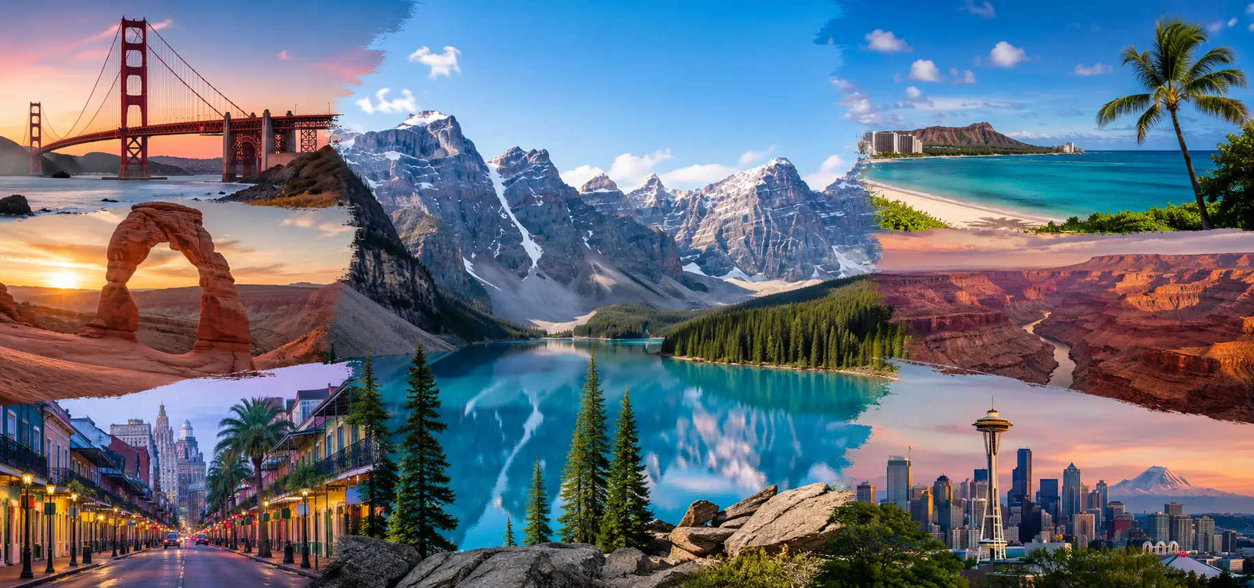 Coolest States to Visit in US