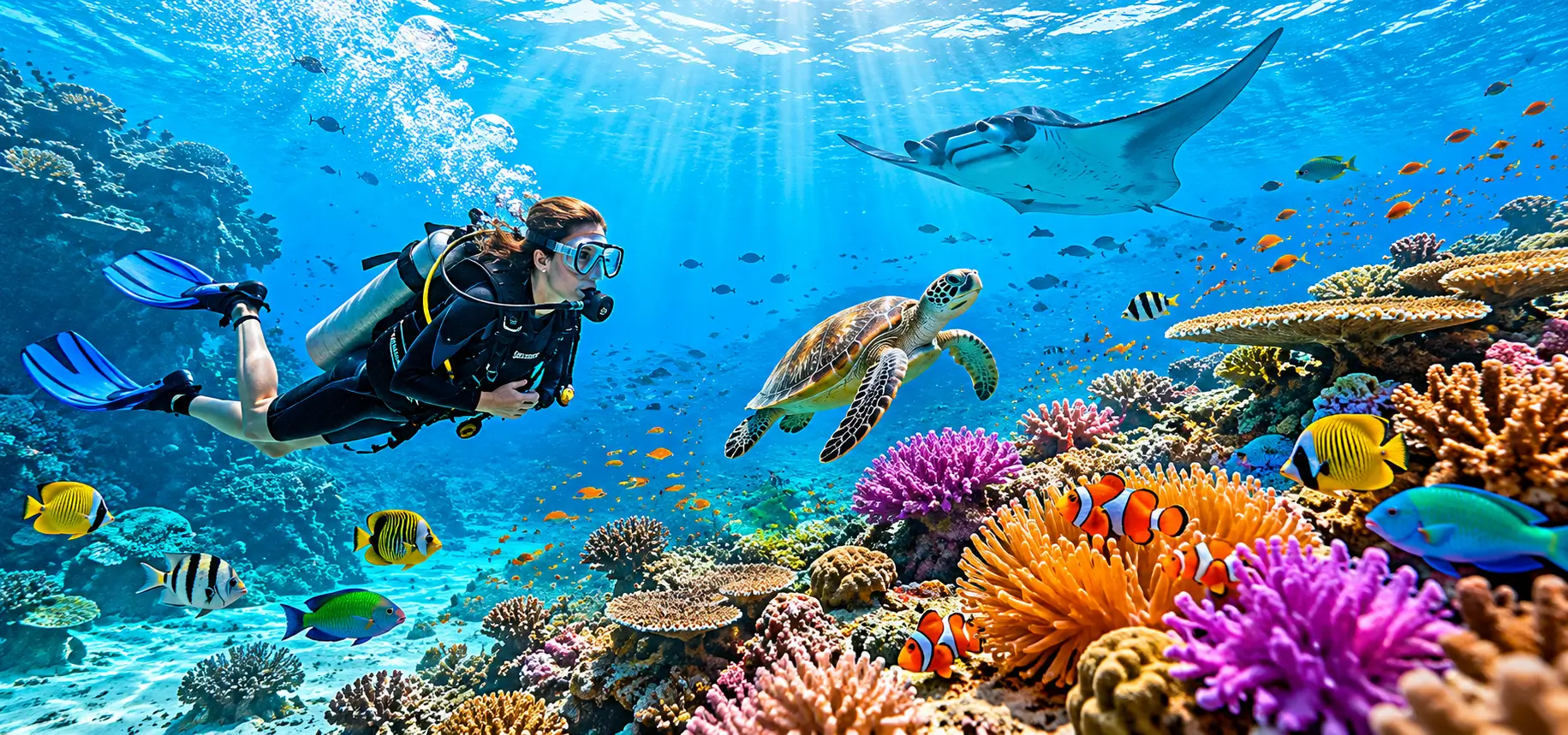 Great Barrier Reef Scuba Diving Australia
